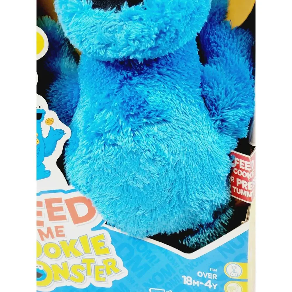 Playskool Sesame Street Feed Me Cookie Monster Talking Plush Hasbro New In Box